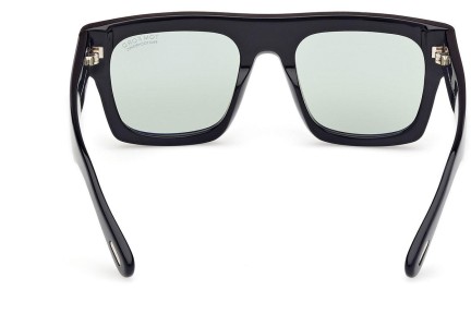 Sonnenbrille Tom Ford Fausto FT0711 01N Flat Top Schwarz