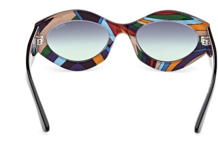 Sonnenbrille Emilio Pucci EP0227 01B Oval Schwarz