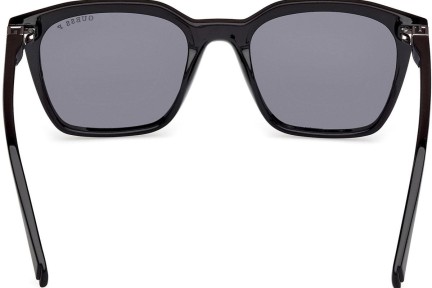 Sonnenbrille Guess GU00170 01D Polarized Quadratisch Schwarz