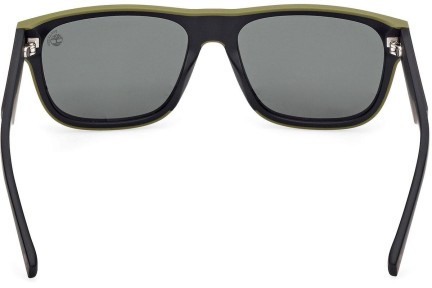 Sonnenbrille Timberland TB00025 02R Polarized Quadratisch Schwarz