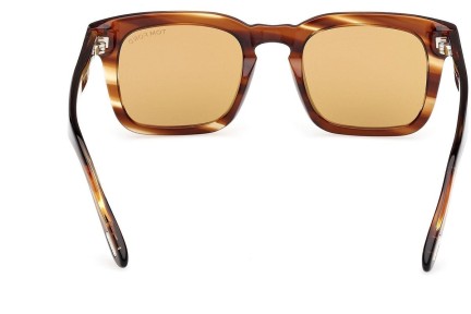 Sonnenbrille Tom Ford Dax FT0751 53E Quadratisch Havanna