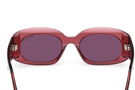 Sonnenbrille Tom Ford Cielle FT1187 69E Oval Rot