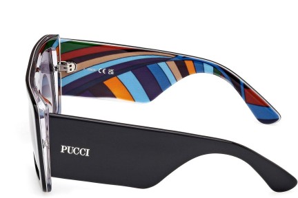 Sonnenbrille Emilio Pucci EP0230 05W Quadratisch Schwarz