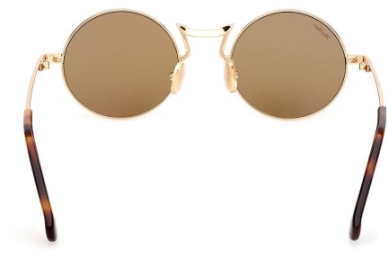 Sonnenbrille Max Mara MM0127 30L Rund Gold