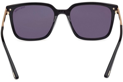 Sonnenbrille Tom Ford Jochem FT1183 01A Quadratisch Schwarz