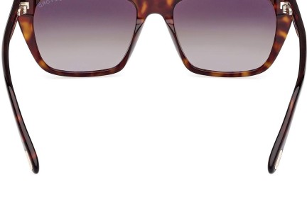 Sonnenbrille Tom Ford Aslan FT1175 52B Quadratisch Havanna