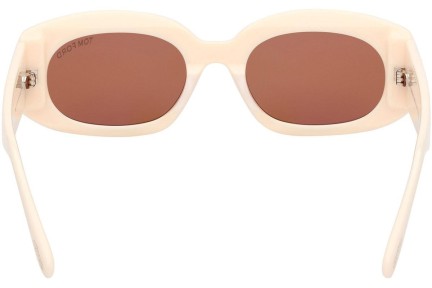 Sonnenbrille Tom Ford Cielle FT1187 25E Oval Beige