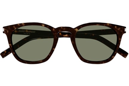 Sonnenbrille Saint Laurent SL28 049 Quadratisch Havanna