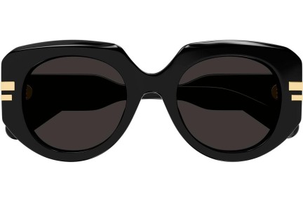 Sonnenbrille Chloe CH0257S 001 Rund Schwarz