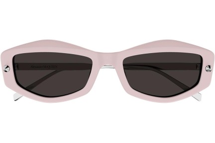 Sonnenbrille Alexander McQueen AM0482S 003 Rechteck Rosa