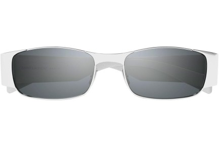 Sonnenbrille Saint Laurent SL738 001 Rechteck Silber