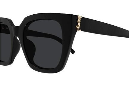 Sonnenbrille Saint Laurent SLM143 001 Quadratisch Schwarz