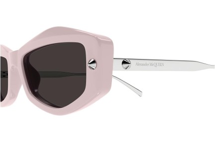 Sonnenbrille Alexander McQueen AM0482S 003 Rechteck Rosa