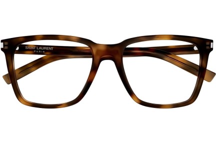 Brillen Saint Laurent SL717SLIM 003 Quadratisch Havanna