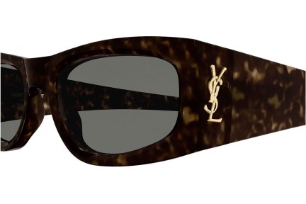 Sonnenbrille Saint Laurent SLM140 003 Oval Havanna