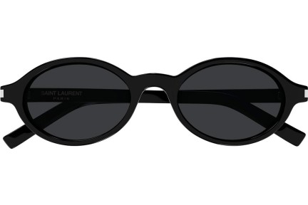 Sonnenbrille Saint Laurent SL751JEANNE 001 Oval Schwarz