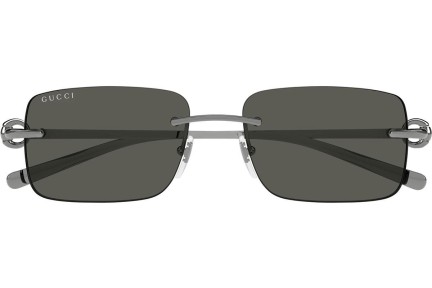 Sonnenbrille Gucci GG1703S 001 Rechteck Grau