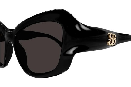 Sonnenbrille Balenciaga BB0353S 001 Cat Eye Schwarz