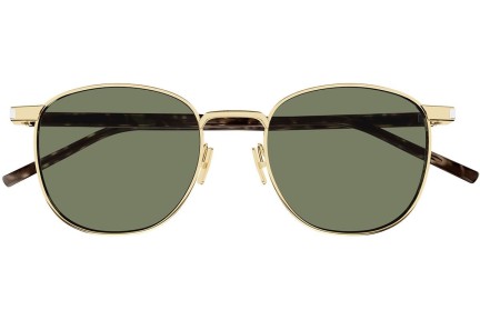 Sonnenbrille Saint Laurent SL747 008 Quadratisch Gold