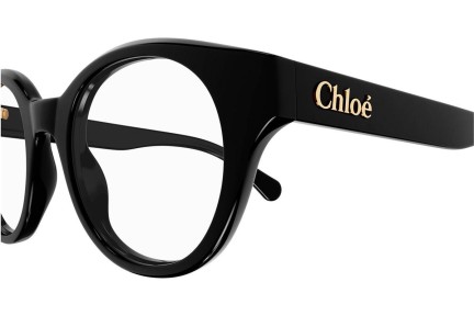 Brillen Chloe CH0271O 006 Quadratisch Schwarz