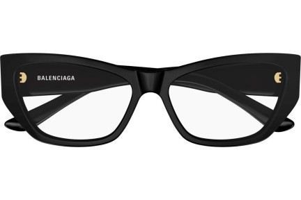 Brillen Balenciaga BB0372O 001 Quadratisch Schwarz