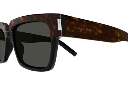 Sonnenbrille Saint Laurent SL732VADIM 003 Quadratisch Havanna