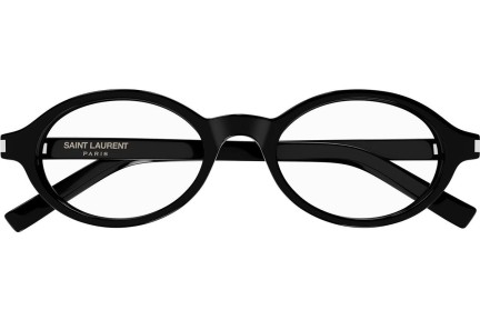 Brillen Saint Laurent SL751JEANNEOPT 001 Oval Schwarz