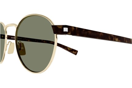 Sonnenbrille Saint Laurent SL707 002 Rund Gold