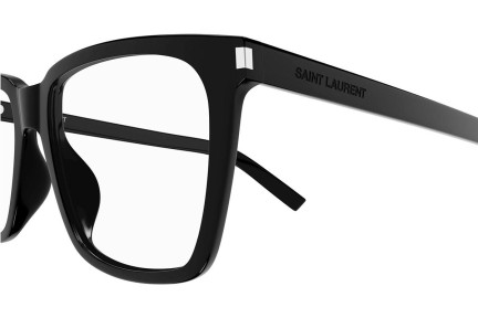 Brillen Saint Laurent SL717SLIM 001 Quadratisch Schwarz