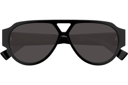 Sonnenbrille Bottega Veneta BV1318S 001 Pilot Schwarz