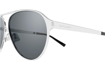 Sonnenbrille Saint Laurent SL734 003 Pilot Silber