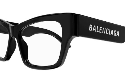 Brillen Balenciaga BB0378O 001 Quadratisch Schwarz