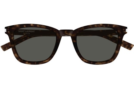 Sonnenbrille Saint Laurent SL716SLIM 002 Quadratisch Havanna