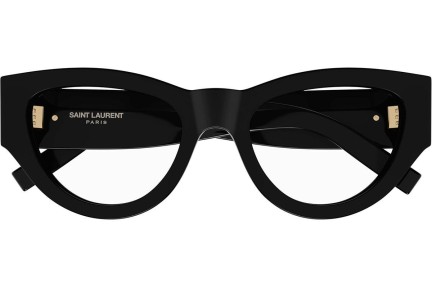 Brillen Saint Laurent SLM94OPT 001 Cat Eye Schwarz