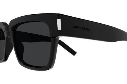 Sonnenbrille Saint Laurent SL732VADIM 001 Quadratisch Schwarz