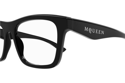 Brillen Alexander McQueen AM0475O 006 Quadratisch Schwarz