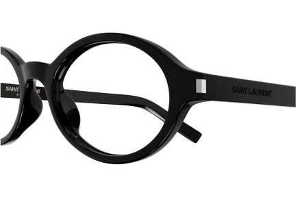 Brillen Saint Laurent SL751JEANNEOPT 001 Oval Schwarz