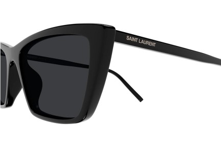 Sonnenbrille Saint Laurent SL737MICATHIN 001 Cat Eye Schwarz