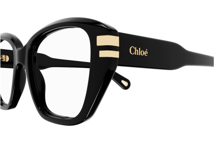 Brillen Chloe CH0267O 001 Quadratisch Schwarz