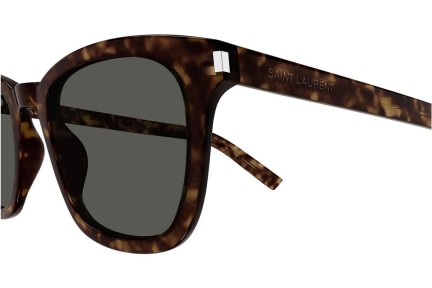 Sonnenbrille Saint Laurent SL716SLIM 002 Quadratisch Havanna