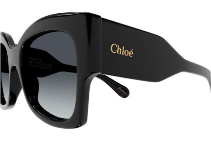 Sonnenbrille Chloe CH0252S 001 Quadratisch Schwarz