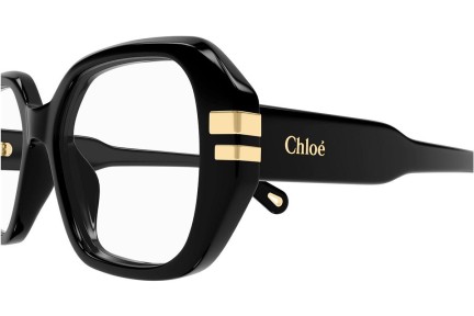 Brillen Chloe CH0266O 001 Quadratisch Schwarz