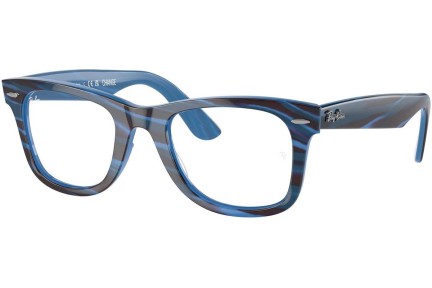 Brillen Ray-Ban Wayfarer Ease Change Collection RX4340V 8384 Quadratisch Blau