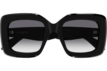 Sonnenbrille Alaia AA0065S 002 Quadratisch Schwarz