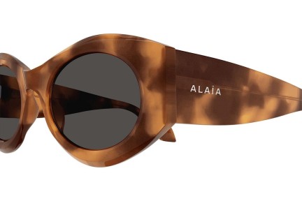 Sonnenbrille Alaia AA0080S 002 Oval Havanna