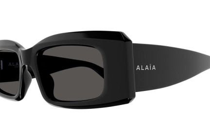 Sonnenbrille Alaia AA0078S 001 Rechteck Schwarz