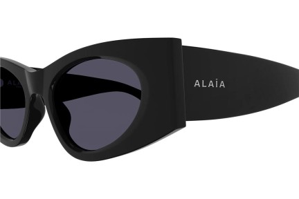 Sonnenbrille Alaia AA0075S 001 Cat Eye Schwarz