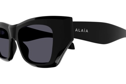 Sonnenbrille Alaia AA0074S 001 Rechteck Schwarz