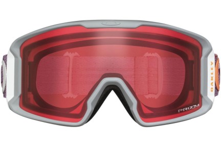 Ski Goggles Oakley Line Miner XM OO7093-15 PRIZM Monoscheibe | Shield Grau