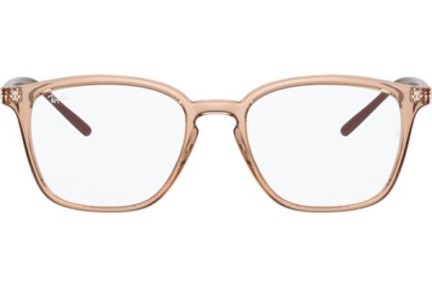 Brillen Ray-Ban RX7185 5940 Quadratisch Braun